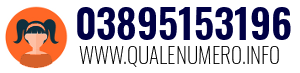 Numero di telefono 03895153196 03895153196