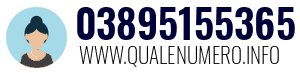 Numero di telefono 03895155365 03895155365