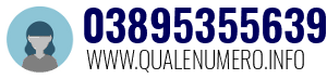 Numero di telefono 03895355639 03895355639