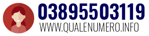 Numero di telefono 03895503119 03895503119