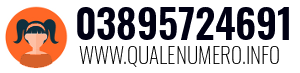 Numero di telefono 03895724691 03895724691