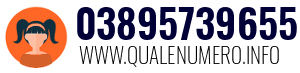 Numero di telefono 03895739655 03895739655