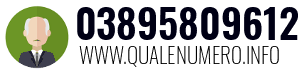 Numero di telefono 03895809612 03895809612