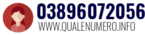 Numero di telefono 03896072056 03896072056