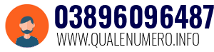 Numero di telefono 03896096487 03896096487