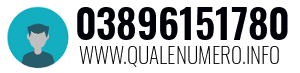 Numero di telefono 03896151780 03896151780
