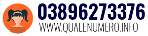 Numero di telefono 03896273376 03896273376