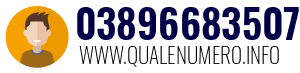 Numero di telefono 03896683507 03896683507