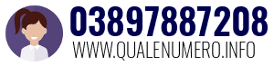 Numero di telefono 03897887208 03897887208