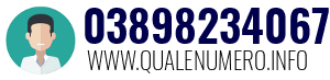 Numero di telefono 03898234067 03898234067