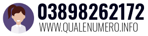 Numero di telefono 03898262172 03898262172