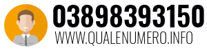 Numero di telefono 03898393150 03898393150