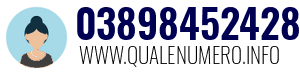 Numero di telefono 03898452428 03898452428