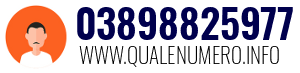 Numero di telefono 03898825977 03898825977