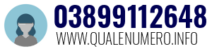 Numero di telefono 03899112648 03899112648