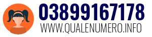 Numero di telefono 03899167178 03899167178