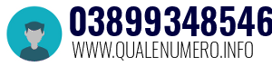 Numero di telefono 03899348546 03899348546