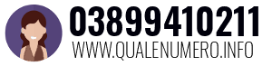 Numero di telefono 03899410211 03899410211