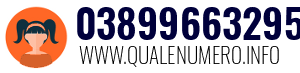 Numero di telefono 03899663295 03899663295