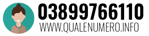 Numero di telefono 03899766110 03899766110