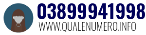 Numero di telefono 03899941998 03899941998