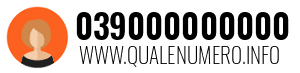 Numero di telefono 039000000000 039000000000