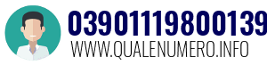 Numero di telefono 03901119800139 03901119800139