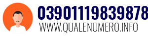 Numero di telefono 03901119839878 03901119839878