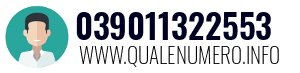 Numero di telefono 039011322553 039011322553