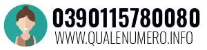 Numero di telefono 0390115780080 0390115780080