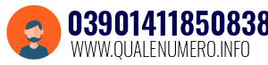 Numero di telefono 03901411850838 03901411850838