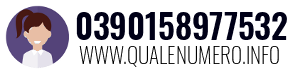Numero di telefono 0390158977532 0390158977532