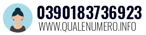 Numero di telefono 0390183736923 0390183736923
