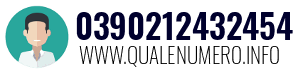 Numero di telefono 0390212432454 0390212432454