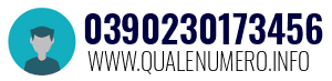 Numero di telefono 0390230173456 0390230173456