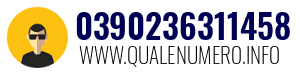 Numero di telefono 0390236311458 0390236311458
