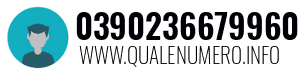 Numero di telefono 0390236679960 0390236679960