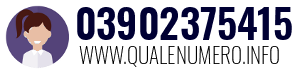 Numero di telefono 03902375415 03902375415