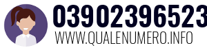 Numero di telefono 03902396523 03902396523