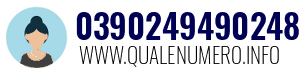 Numero di telefono 0390249490248 0390249490248