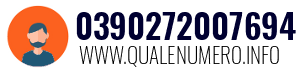 Numero di telefono 0390272007694 0390272007694