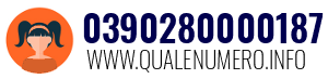 Numero di telefono 0390280000187 0390280000187
