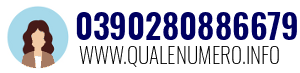 Numero di telefono 0390280886679 0390280886679