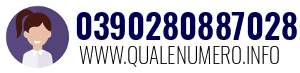 Numero di telefono 0390280887028 0390280887028