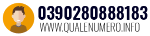 Numero di telefono 0390280888183 0390280888183