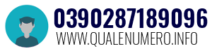 Numero di telefono 0390287189096 0390287189096