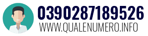 Numero di telefono 0390287189526 0390287189526