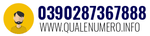 Numero di telefono 0390287367888 0390287367888
