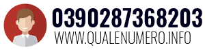Numero di telefono 0390287368203 0390287368203