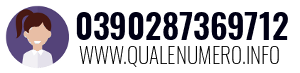 Numero di telefono 0390287369712 0390287369712
